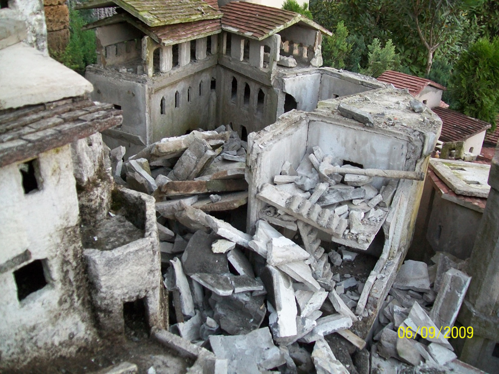 Figure 20. The destruction of the second castle