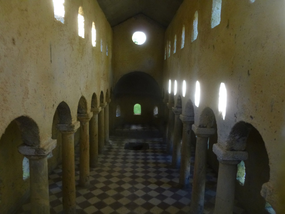 Figure 8. The interior of the basilica