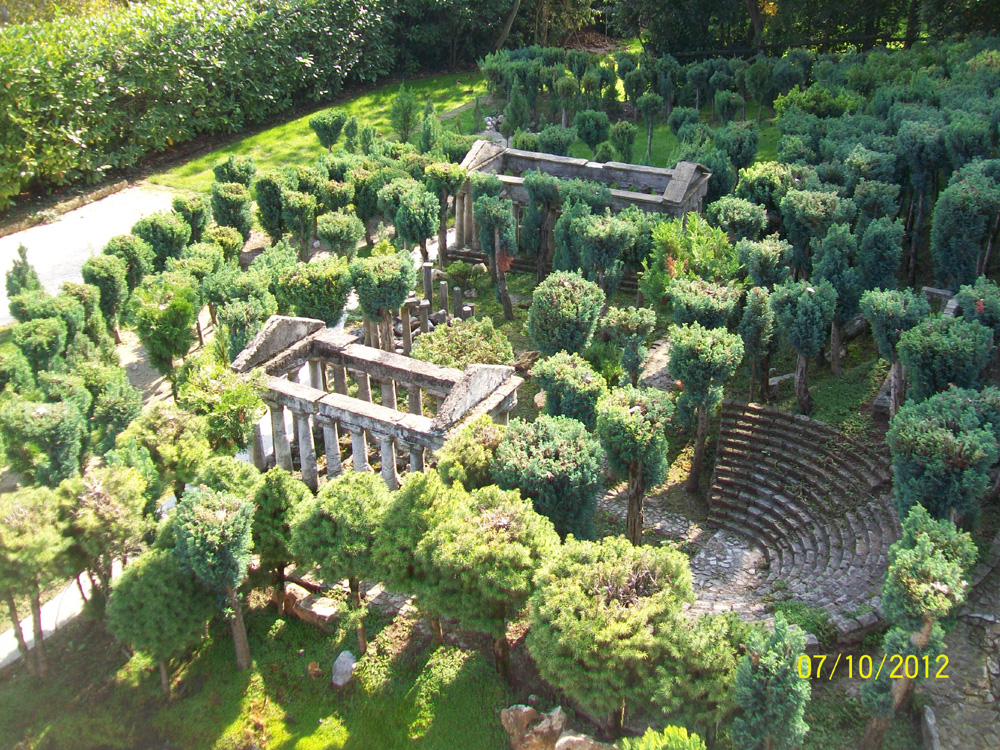Figure 1. An aerial view of the archaeological site